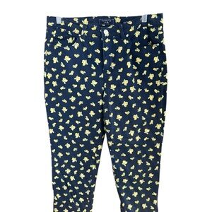 Charter Club Lemon Print Capri Pants